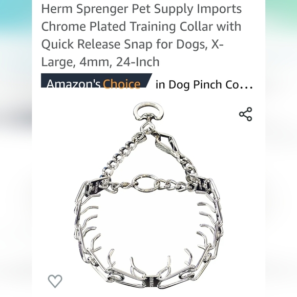 Herm Sprenger prong Collar - Picture 6 of 6